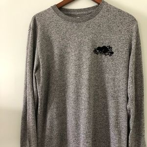 Roots Gray Long sleeve Shirt Size S